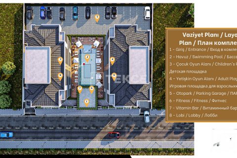 آپارتمان در  Antalya ، ترکیه 2 خوابه ، 68 متر مربع.  شماره 211625 - 20