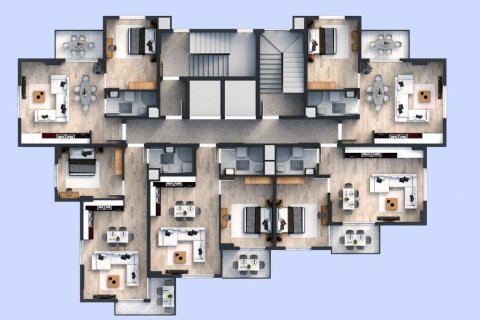 Продажа квартиры  в Авсалларе, Анталье, Турция 4 комн., 160м2, №209854 – фото 18