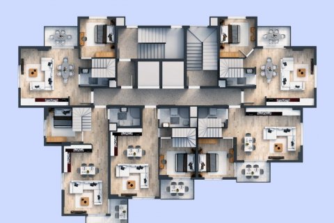 Продажа квартиры  в Авсалларе, Анталье, Турция 4 комн., 160м2, №209854 – фото 17