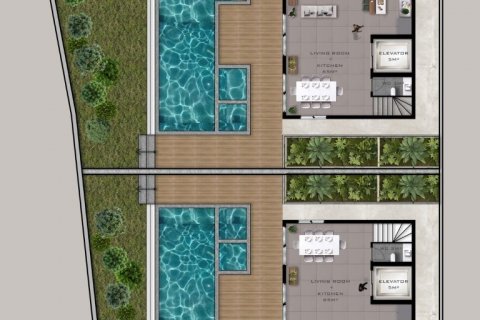 Villa  i Alanya, Antalya, Turkiet Nr. 191982 - 21