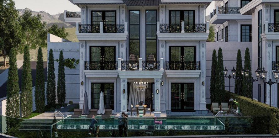 Villa  i Alanya, Antalya, Turkiet Nr. 191982