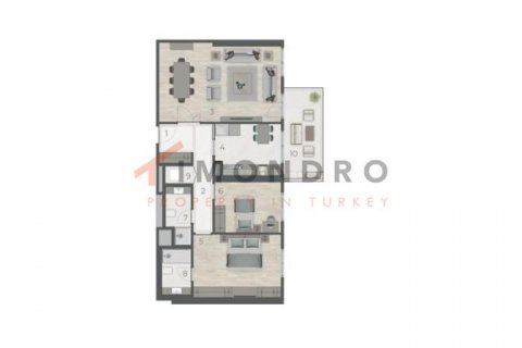 Продажа квартиры  в Стамбуле, Турция 5+1, 230м2, №193577 – фото 23