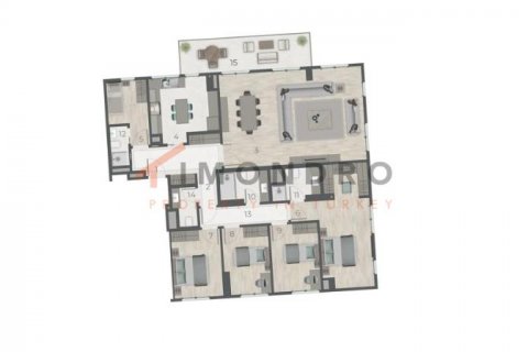 Продажа квартиры  в Стамбуле, Турция 5+1, 230м2, №193577 – фото 21