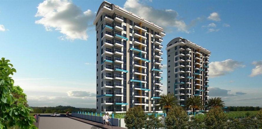 Takleilighet  i Mahmutlar, Antalya, Tyrkia Nr. 210059