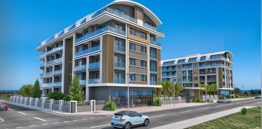 Квартира  2-х ком. в Аланье, Анталья, Турция №208578