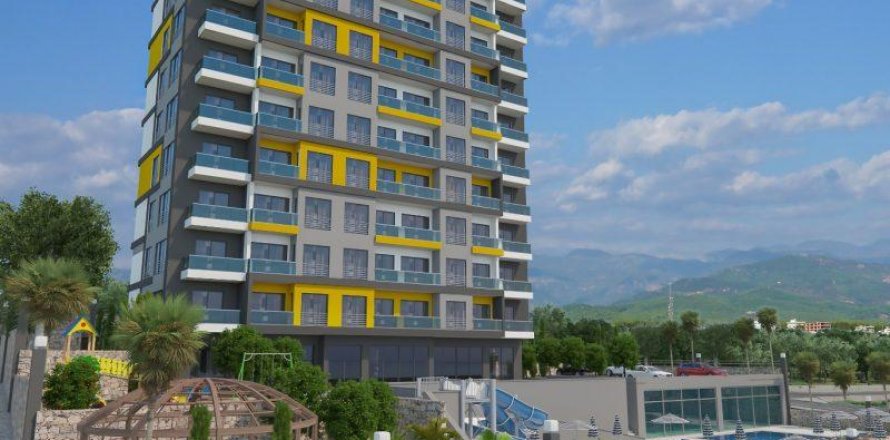 Квартира  2-х ком. в Махмутларе, Анталья, Турция №208576