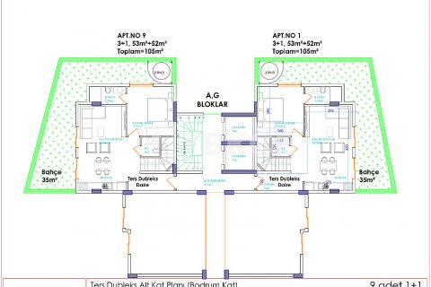 1+1 Wohnung  in Alanya, Antalya, Türkei Nr. 146136 - 30