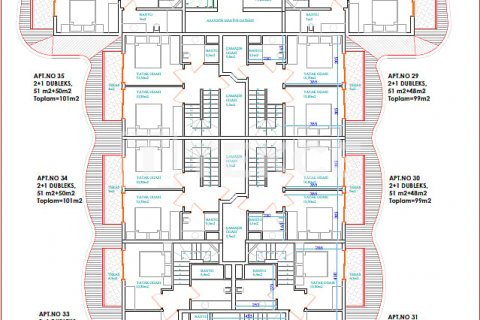 1+1 Wohnung  in Alanya, Antalya, Türkei Nr. 146136 - 22