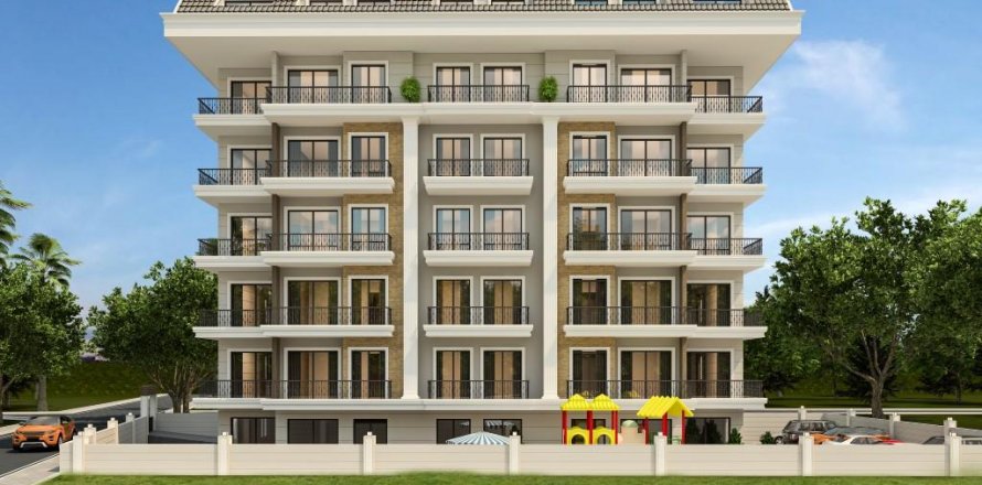 Takvåning  i Avsallar, Antalya, Turkiet Nr. 207637