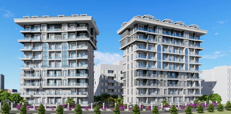 Takvåning  i Alanya, Antalya, Turkiet Nr. 207638