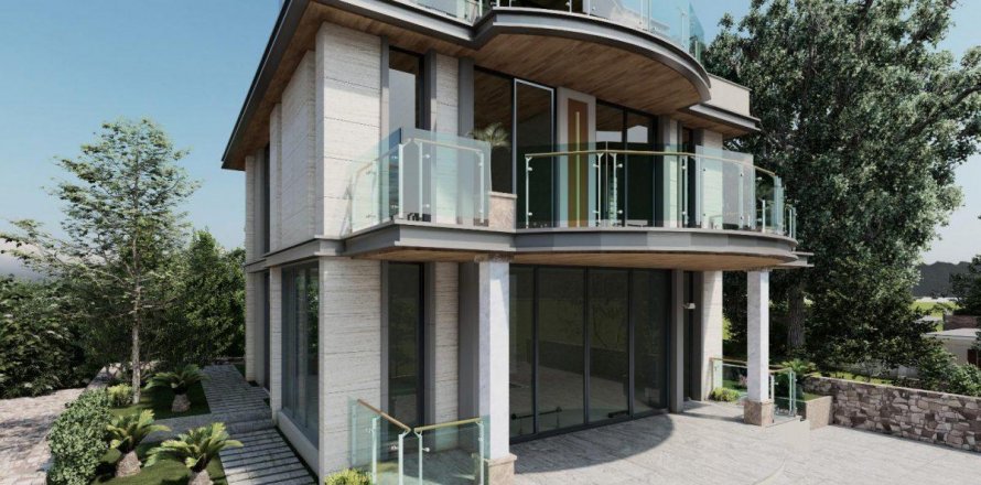 Вилла  5-х ком. в Аланье, Анталья, Турция №208329