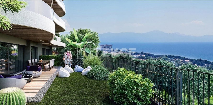 2+1 Lejlighed  i Kusadasi, Aydin, Tyrkiet Nr. 192928