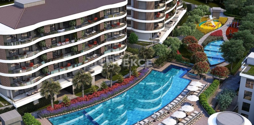 2+1 Lägenhet i Kusadasi, Aydin, Turkiet Nr. 192928