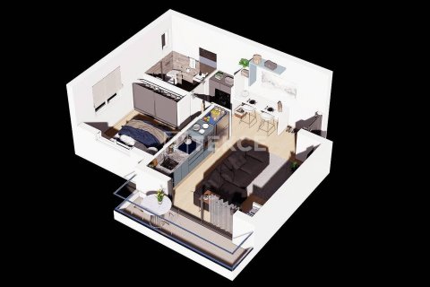 1+1 Lejlighed  i Iskele,  Nr. 206636 - 12