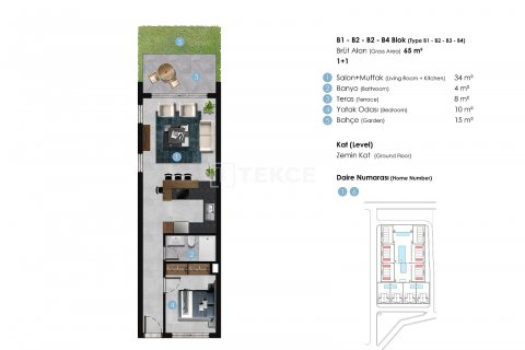 2+1 Penthouse  i Girne,  Nr. 191762 - 23