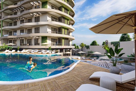 1+1 Leilighet  i Alanya, Antalya, Tyrkia Nr. 211575 - 4