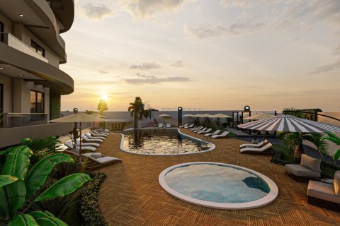 1+1 Leilighet  i Alanya, Antalya, Tyrkia Nr. 211575 - 7
