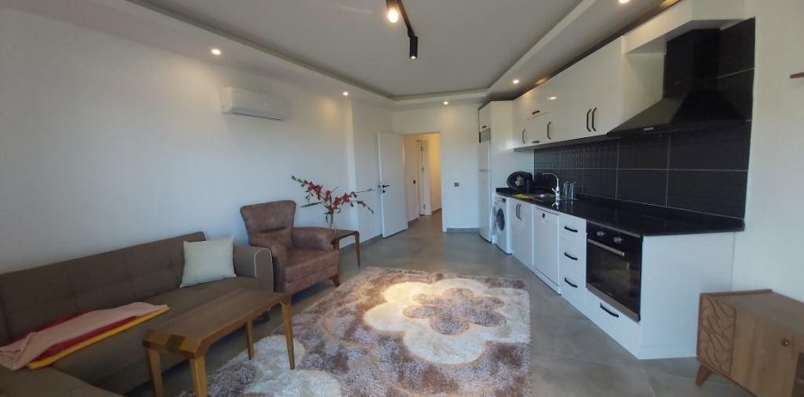 Квартира  2-х ком. в Каргыджаке, Аланья, Анталья, Турция №207753