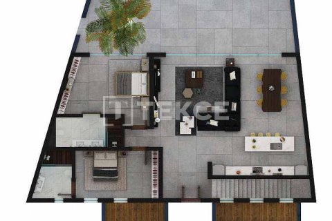 ویلا در  Bodrum ، ترکیه 4 خوابه ، 465 متر مربع.  شماره 153383 - 28