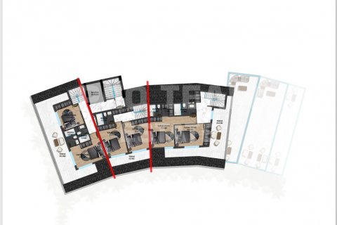 Leilighet  i Oba, Antalya, Tyrkia Nr. 190420 - 20