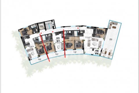 Продажа квартиры в Оба, Анталье, Турция 3 комн., 120м2, №190421 – фото 22