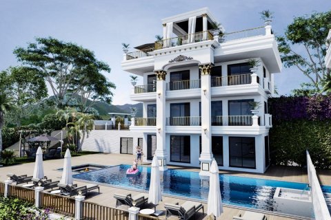 Продажа виллы в Тепе, Аланье, Анталье, Турция 5 комн., №208087 – фото 3