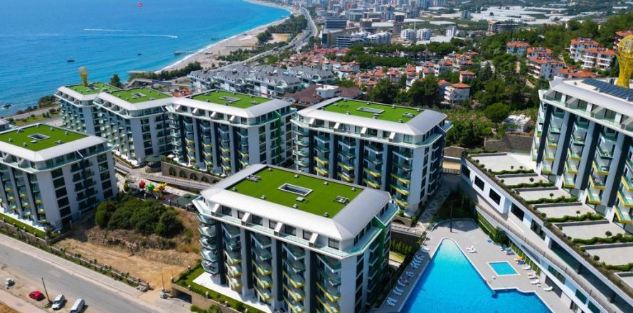 Lejlighed  i Kargicak, Alanya, Antalya, Tyrkiet Nr. 208338