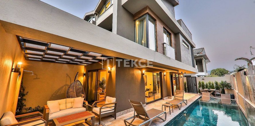 Villa 3+1 Fethiye, Muğla, Türkiye №193022