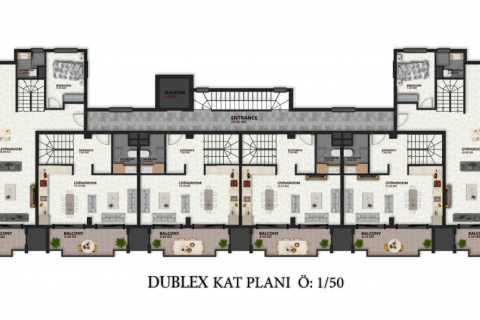 Wohnung  in Oba, Antalya, Türkei Nr. 209712 - 23