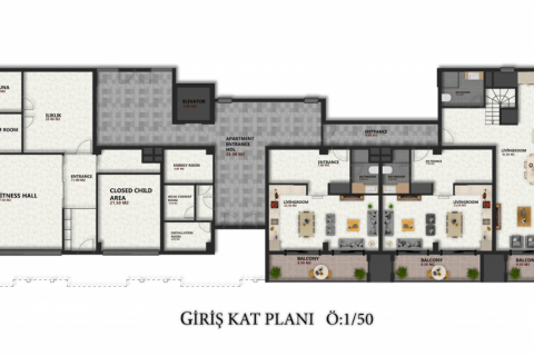 Wohnung  in Oba, Antalya, Türkei Nr. 209712 - 24