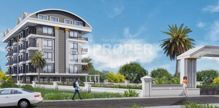 Lejlighed  i Alanya, Antalya, Tyrkiet Nr. 63366