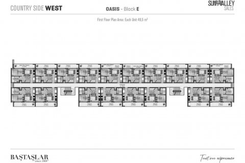 Daire Oasis Village 1+1,  №189066 - 3