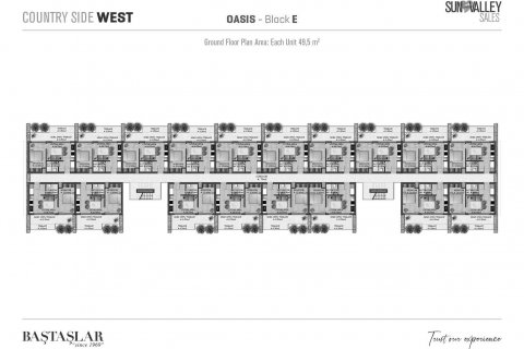 Daire Oasis Village 1+1,  №189066 - 2
