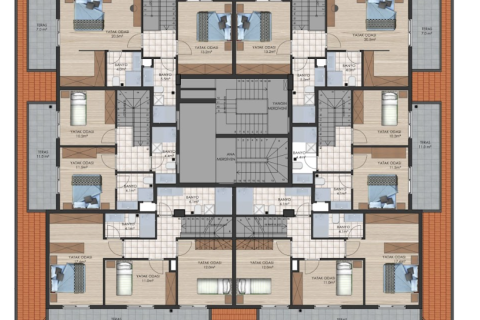 Продажа квартиры  в Махмутларе, Анталье, Турция 1+1, 55м2, №43248 – фото 18