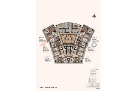 Продажа квартиры  в Умрание, Стамбуле, Турция 4+1, 566м2, №192761 – фото 15