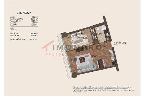 Продажа квартиры  в Умрание, Стамбуле, Турция 4+1, 566м2, №192761 – фото 25