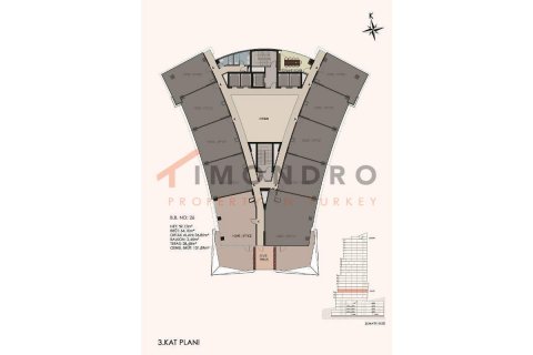 Продажа квартиры  в Умрание, Стамбуле, Турция 4+1, 566м2, №192761 – фото 18