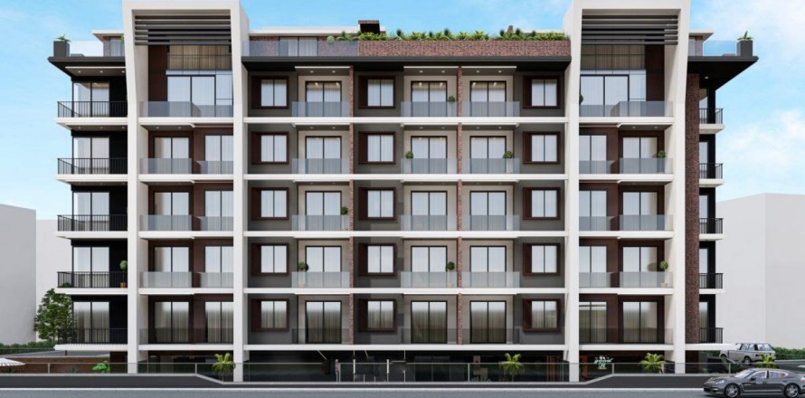 Квартира  2-х ком. в Аланье, Анталья, Турция №207153