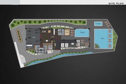 Продажа квартиры  в Аланье, Анталье, Турция 2 комн., 48м2, №207153 – фото 29