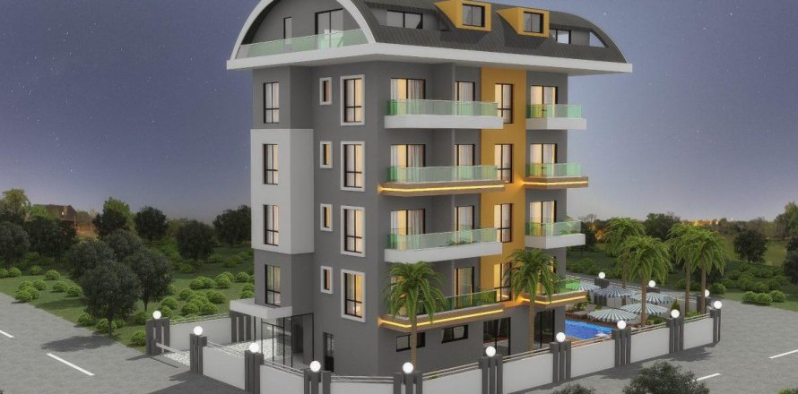 پنت هاس در  Oba ، ترکیه 120 متر مربع.  شماره 208855