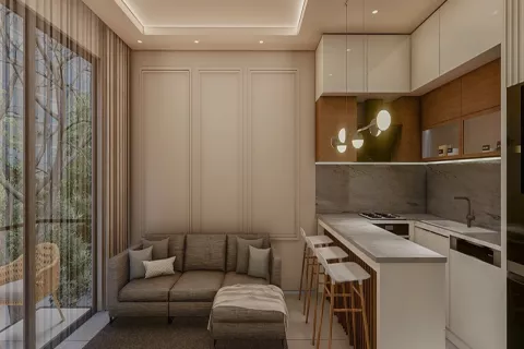 Продажа квартиры  в Аксу, Анталье, Турция 1+1, 42.86м2, №189545 – фото 15