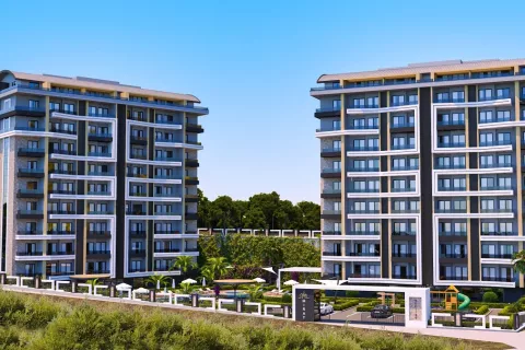 Продажа квартиры  в Авсалларе, Анталье, Турция 1+1, 52м2, №189581 – фото 2