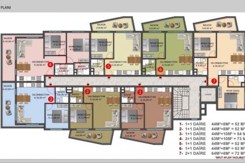 Продажа пентхауса  в Кестеле, Анталье, Турция 5 комн., 156м2, №209964 – фото 10