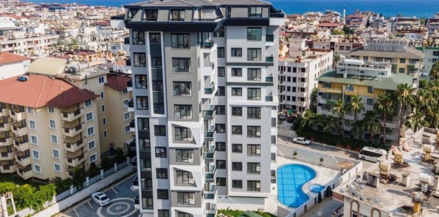 Lägenhet  i Alanya, Antalya, Turkiet Nr. 209962