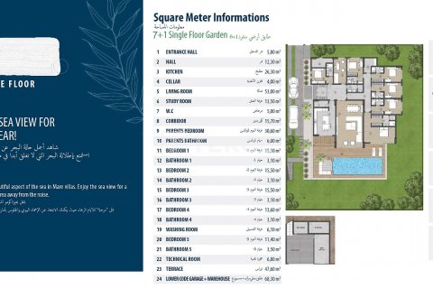 Продажа виллы  в Бююкчекмедже, Стамбуле, Турция 8+1, 532м2, №192833 – фото 20
