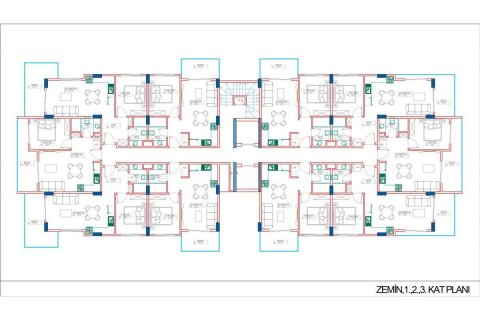 Lägenhet i Mahmutlar, Antalya, Turkiet Nr. 208352 - 7