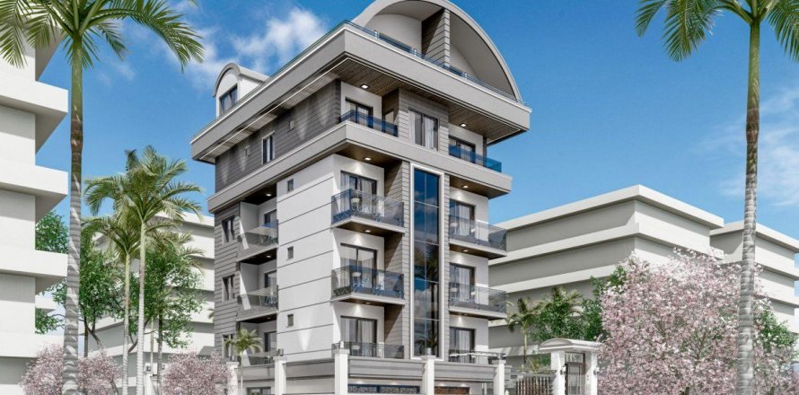 Lejlighed  i Alanya, Antalya, Tyrkiet Nr. 208355