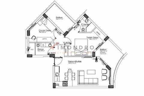 Apartment for sale  in Aksu, Antalya, Turkey, 3 bedrooms, 172m2, No. 184896 – photo 8