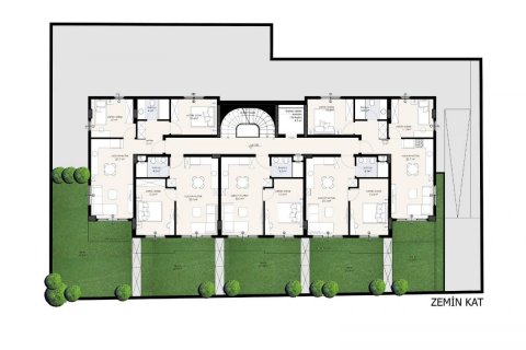 Lejlighed  i Alanya, Antalya, Tyrkiet Nr. 209723 - 6