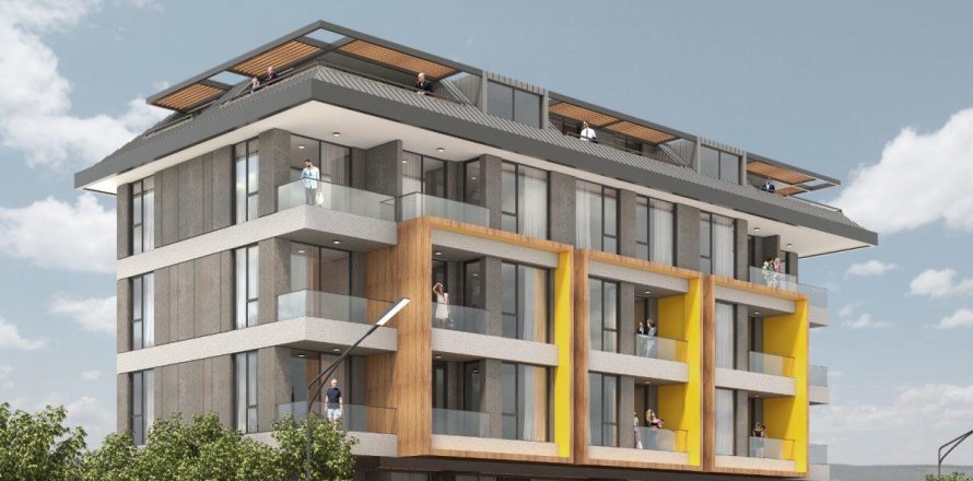 Lejlighed  i Alanya, Antalya, Tyrkiet Nr. 209723